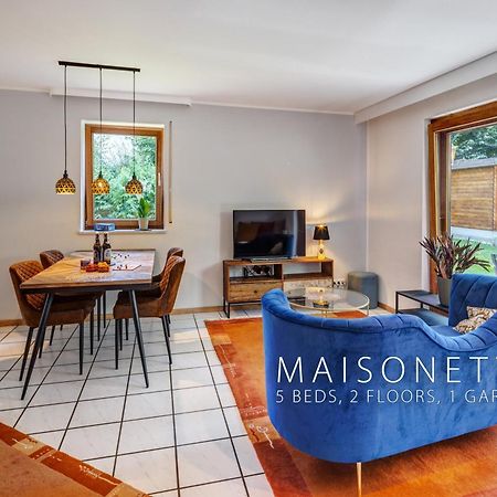 Moderne Maisonette Mit Garten Unterschleissheim Bagian luar foto