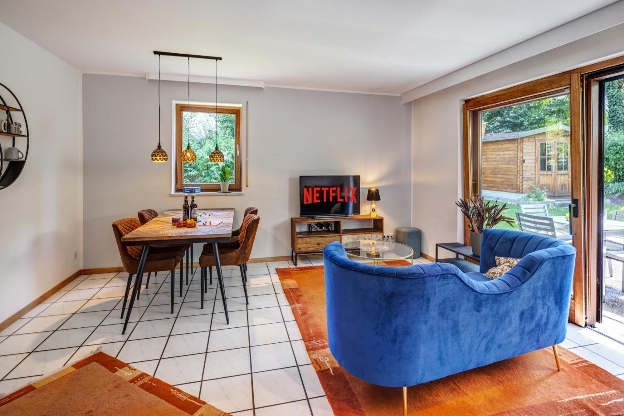 Moderne Maisonette Mit Garten Unterschleissheim Bagian luar foto
